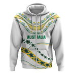 2026 Autumn Rugby Nations Australia Custom Zip Hoodie Indigenous Turtle Aboriginal Dot Art