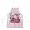 Aboriginal Pink Ghost Pumpkin Apron Aboriginal Halloween Wear Pink