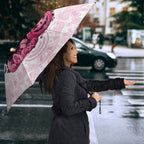 Aboriginal Pink Ghost Pumpkin Umbrella Aboriginal Halloween Wear Pink