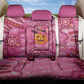 Boo for a Cure Pink Ghost Back Car Seat Cover Aboriginal Halloween Wear Pink