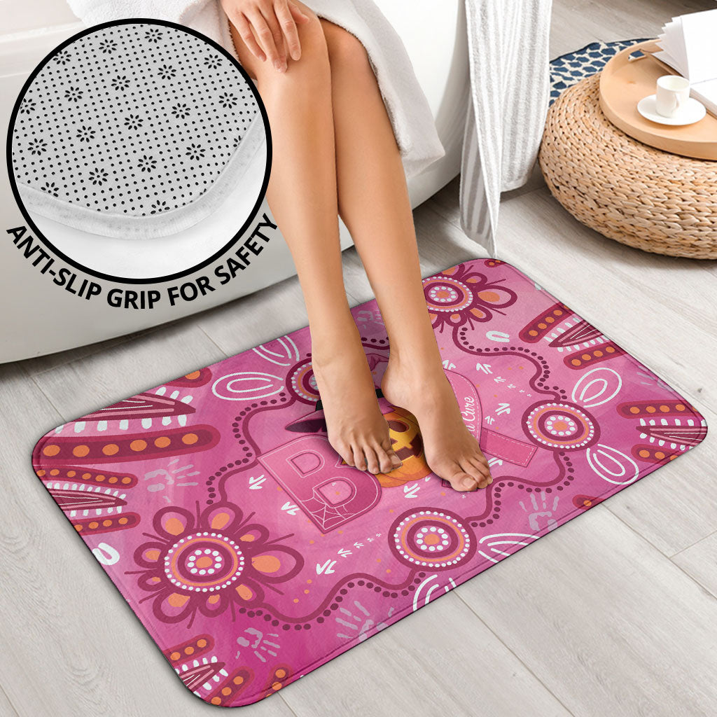 Boo for a Cure Pink Ghost Bathroom Set Aboriginal Halloween Wear Pink