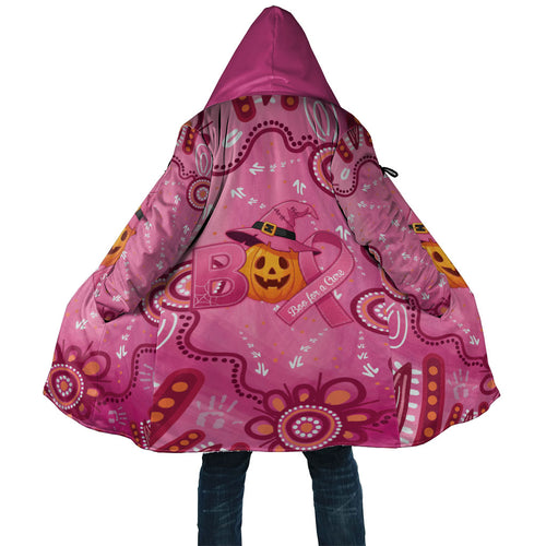 Boo for a Cure Pink Ghost Cloak Aboriginal Halloween Wear Pink
