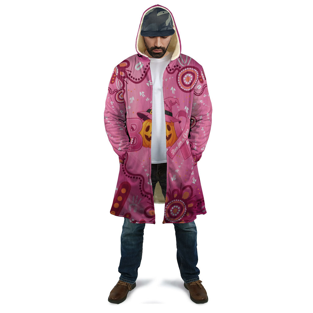 Boo for a Cure Pink Ghost Cloak Aboriginal Halloween Wear Pink