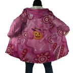 Boo for a Cure Pink Ghost Cloak Aboriginal Halloween Wear Pink
