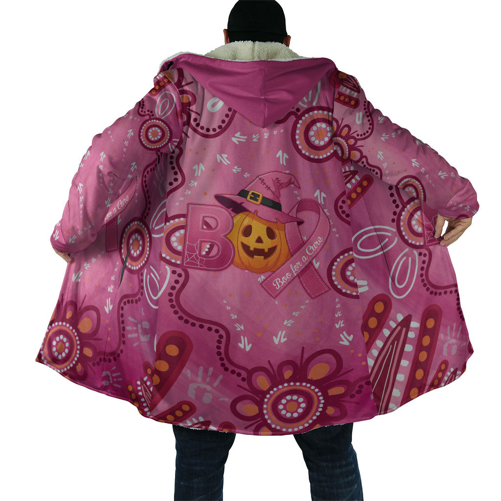 Boo for a Cure Pink Ghost Cloak Aboriginal Halloween Wear Pink
