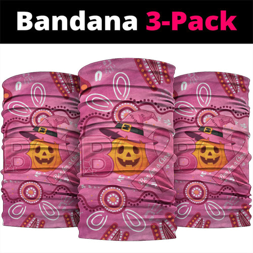 Boo for a Cure Pink Ghost Neck Gaiter Aboriginal Halloween Wear Pink