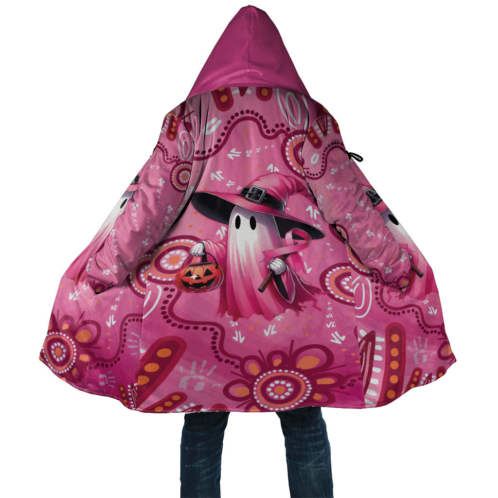 Pink Ghost Ribbon Cloak Aboriginal Halloween Wear Pink