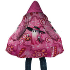 Pink Ghost Ribbon Cloak Aboriginal Halloween Wear Pink
