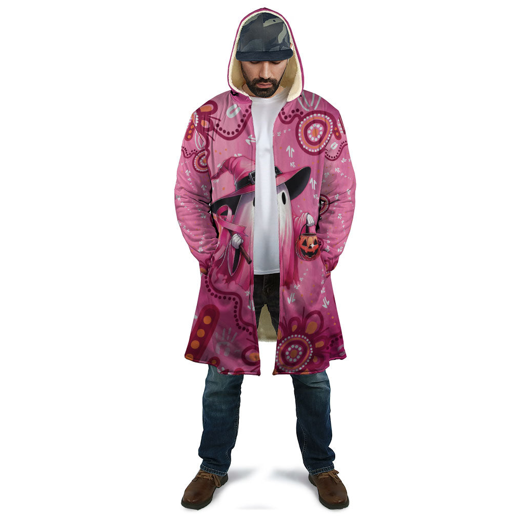 Pink Ghost Ribbon Cloak Aboriginal Halloween Wear Pink
