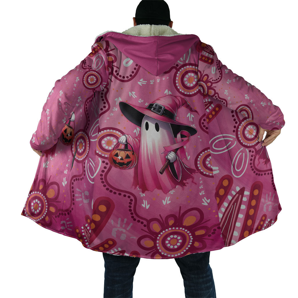 Pink Ghost Ribbon Cloak Aboriginal Halloween Wear Pink