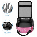 Pink Ghost Ribbon Lunch Bag Aboriginal Halloween Wear Pink