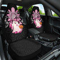 Spooky Pink Ghost Car Seat Cover Aboriginal Halloween Wear Pink