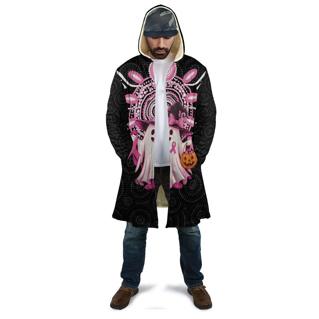Spooky Pink Ghost Cloak Aboriginal Halloween Wear Pink