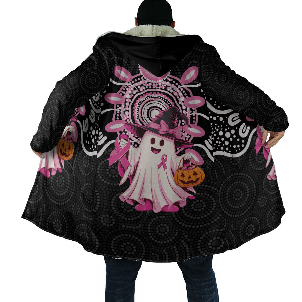 Spooky Pink Ghost Cloak Aboriginal Halloween Wear Pink