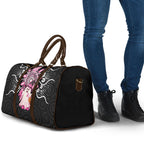 Spooky Pink Ghost Travel Bag Aboriginal Halloween Wear Pink