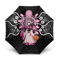 Spooky Pink Ghost Umbrella Aboriginal Halloween Wear Pink