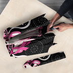 Spooky Pink Ghost Umbrella Aboriginal Halloween Wear Pink