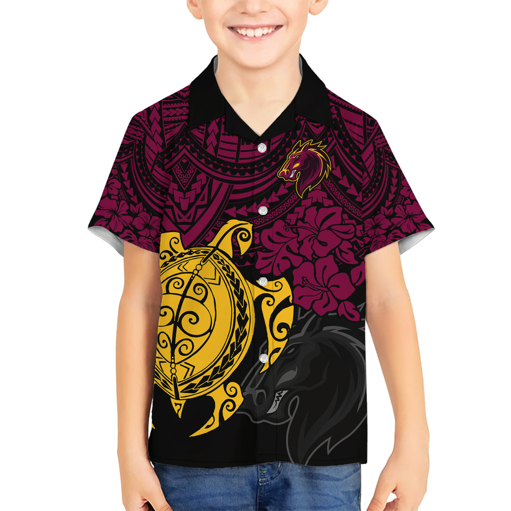 custom-broncos-rugby-hawaiian-shirt-brisbane-hibiscus-and-turtle-with-polynesian-pattern