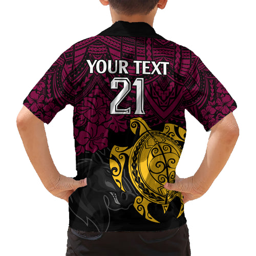 custom-broncos-rugby-hawaiian-shirt-brisbane-hibiscus-and-turtle-with-polynesian-pattern