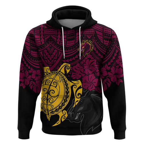 custom-broncos-rugby-hoodie-brisbane-hibiscus-and-turtle-with-polynesian-pattern