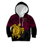 custom-broncos-rugby-kid-hoodie-brisbane-hibiscus-and-turtle-with-polynesian-pattern