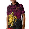 custom-broncos-rugby-kid-polo-shirt-brisbane-hibiscus-and-turtle-with-polynesian-pattern