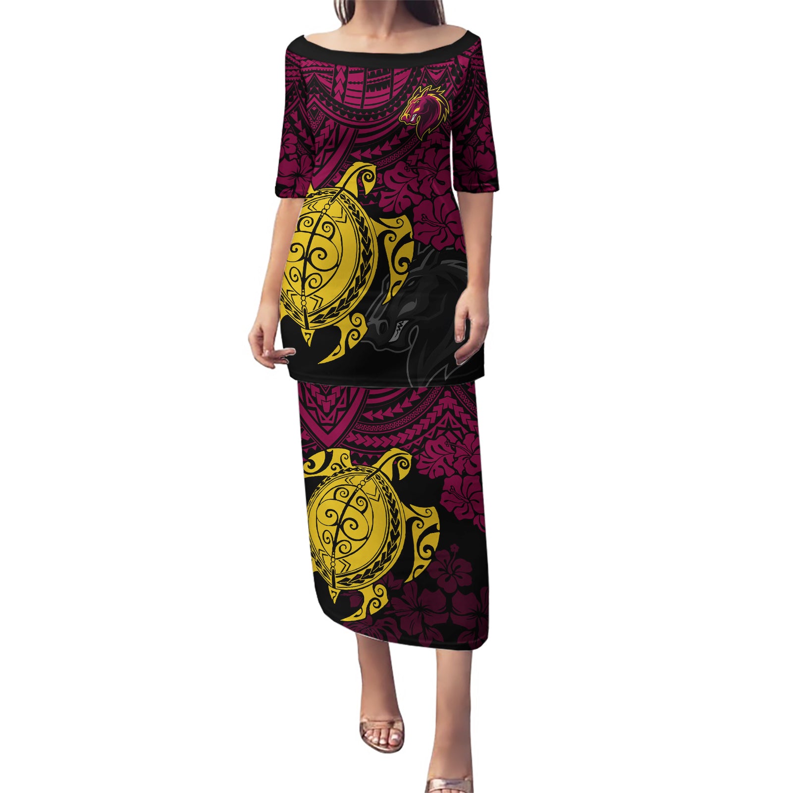 custom-broncos-rugby-puletasi-brisbane-hibiscus-and-turtle-with-polynesian-pattern
