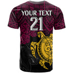 custom-broncos-rugby-t-shirt-brisbane-hibiscus-and-turtle-with-polynesian-pattern