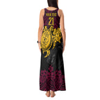 custom-broncos-rugby-tank-maxi-dress-brisbane-hibiscus-and-turtle-with-polynesian-pattern