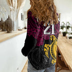 custom-broncos-rugby-women-casual-shirt-brisbane-hibiscus-and-turtle-with-polynesian-pattern
