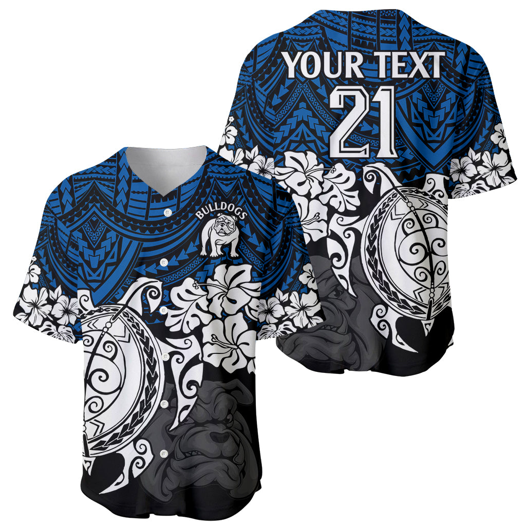 custom-bulldogs-rugby-baseball-jersey-berries-hibiscus-and-turtle-with-polynesian-pattern