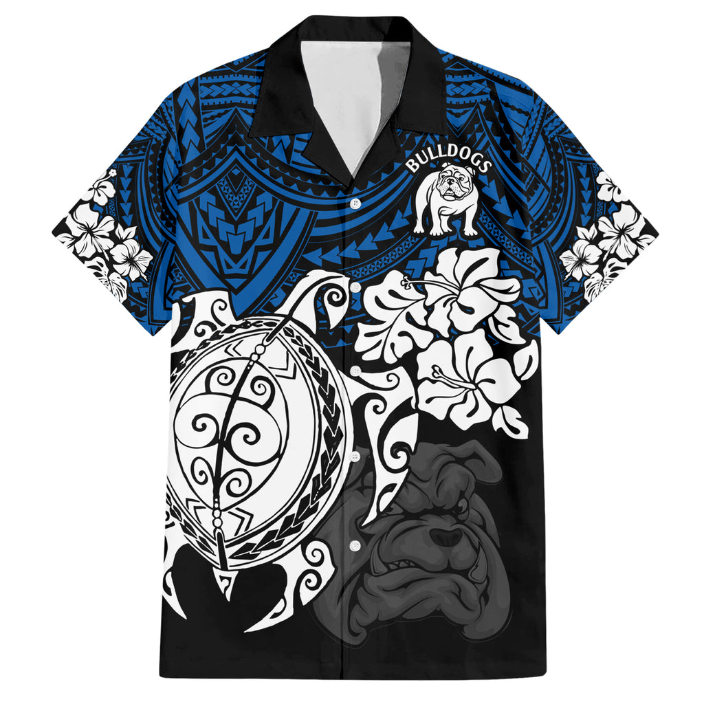 custom-bulldogs-rugby-hawaiian-shirt-berries-hibiscus-and-turtle-with-polynesian-pattern