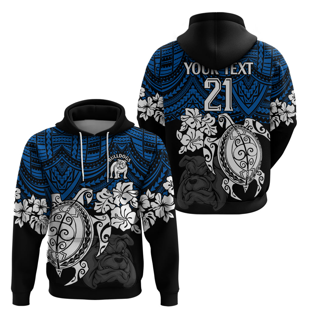 custom-bulldogs-rugby-hoodie-berries-hibiscus-and-turtle-with-polynesian-pattern