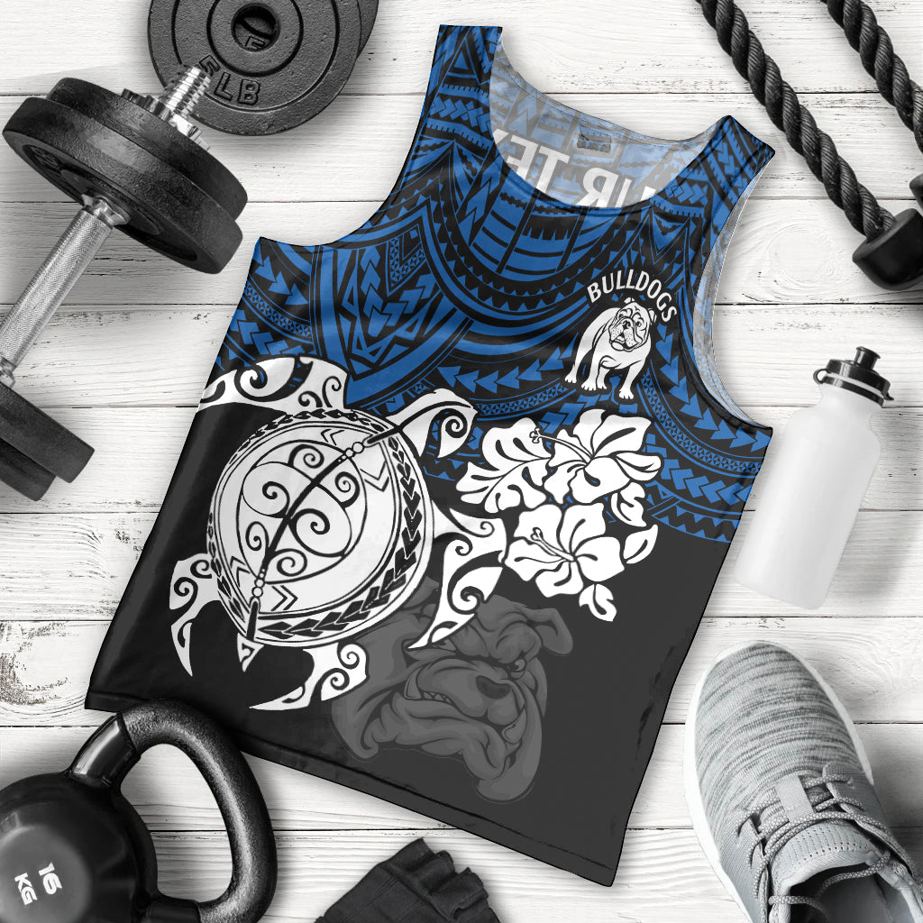 custom-bulldogs-rugby-men-tank-top-berries-hibiscus-and-turtle-with-polynesian-pattern