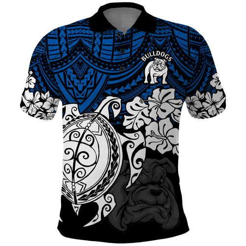custom-bulldogs-rugby-polo-shirt-berries-hibiscus-and-turtle-with-polynesian-pattern