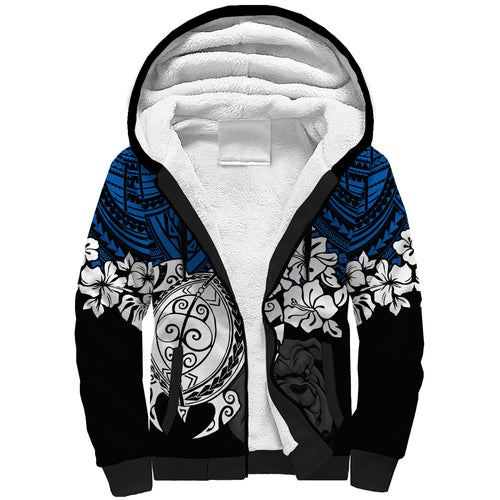 custom-bulldogs-rugby-sherpa-hoodie-berries-hibiscus-and-turtle-with-polynesian-pattern