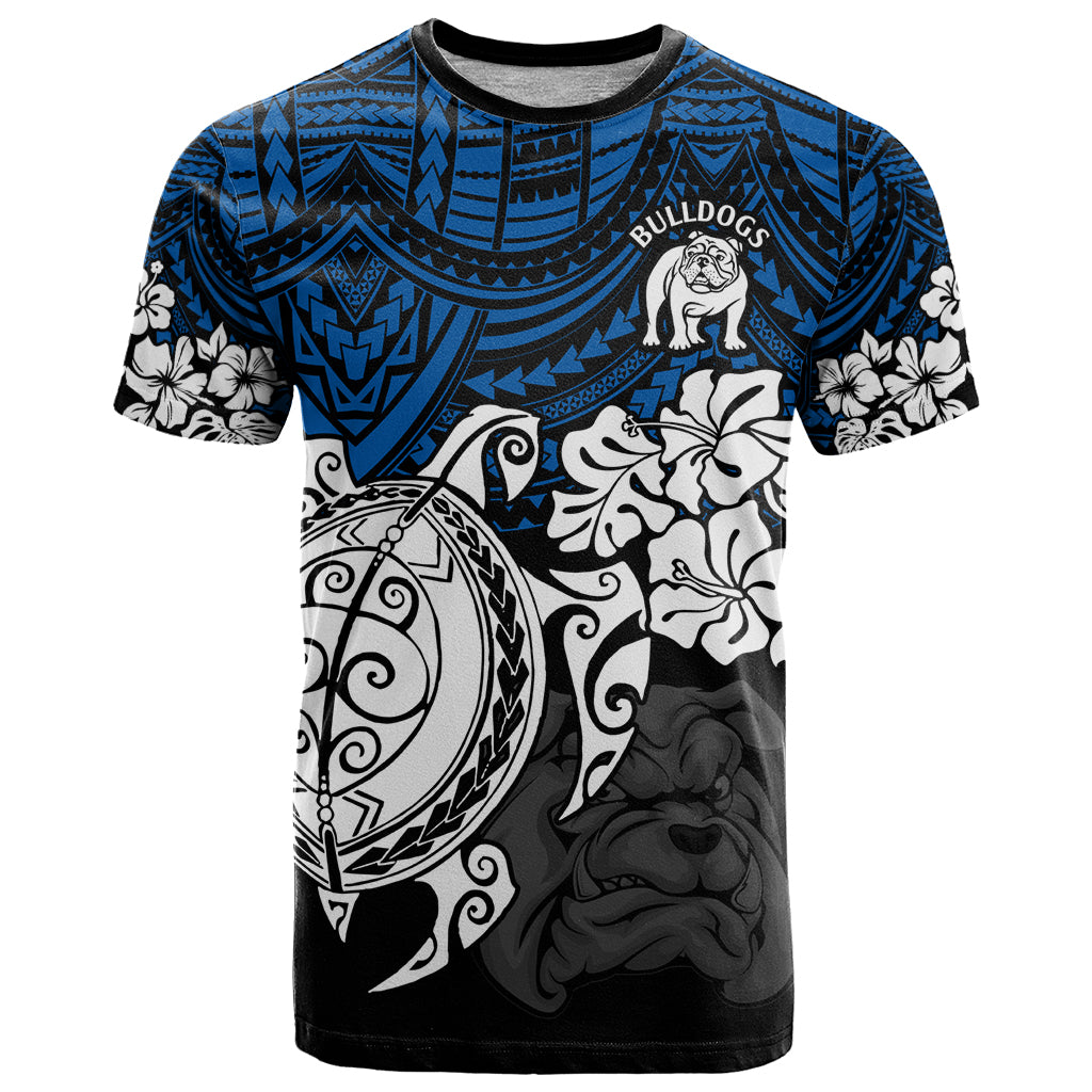 custom-bulldogs-rugby-t-shirt-berries-hibiscus-and-turtle-with-polynesian-pattern
