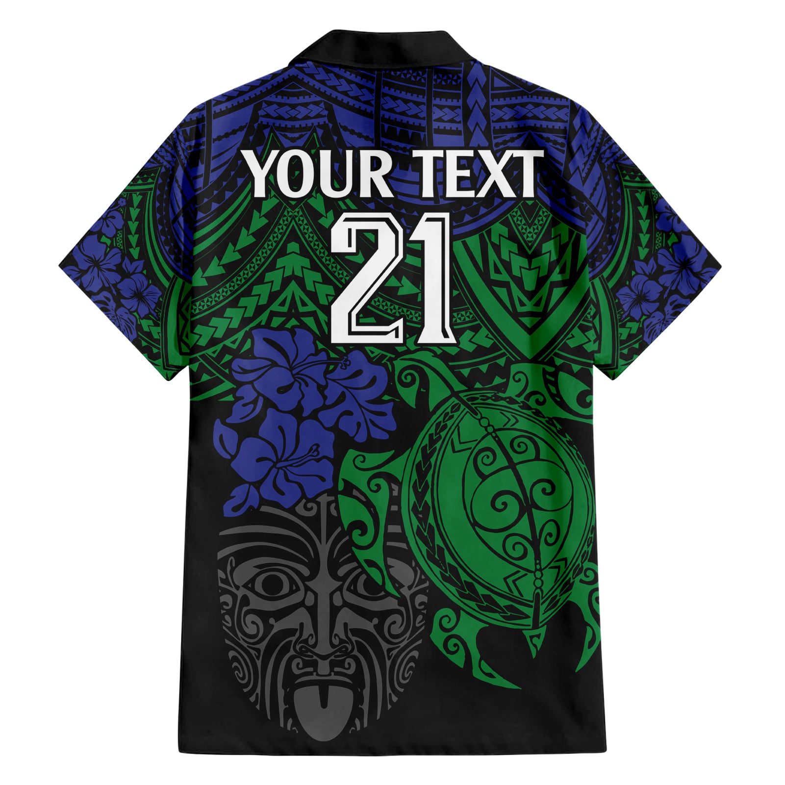 custom-new-zealand-warriors-rugby-hawaiian-shirt-hibiscus-and-turtle-with-polynesian-pattern