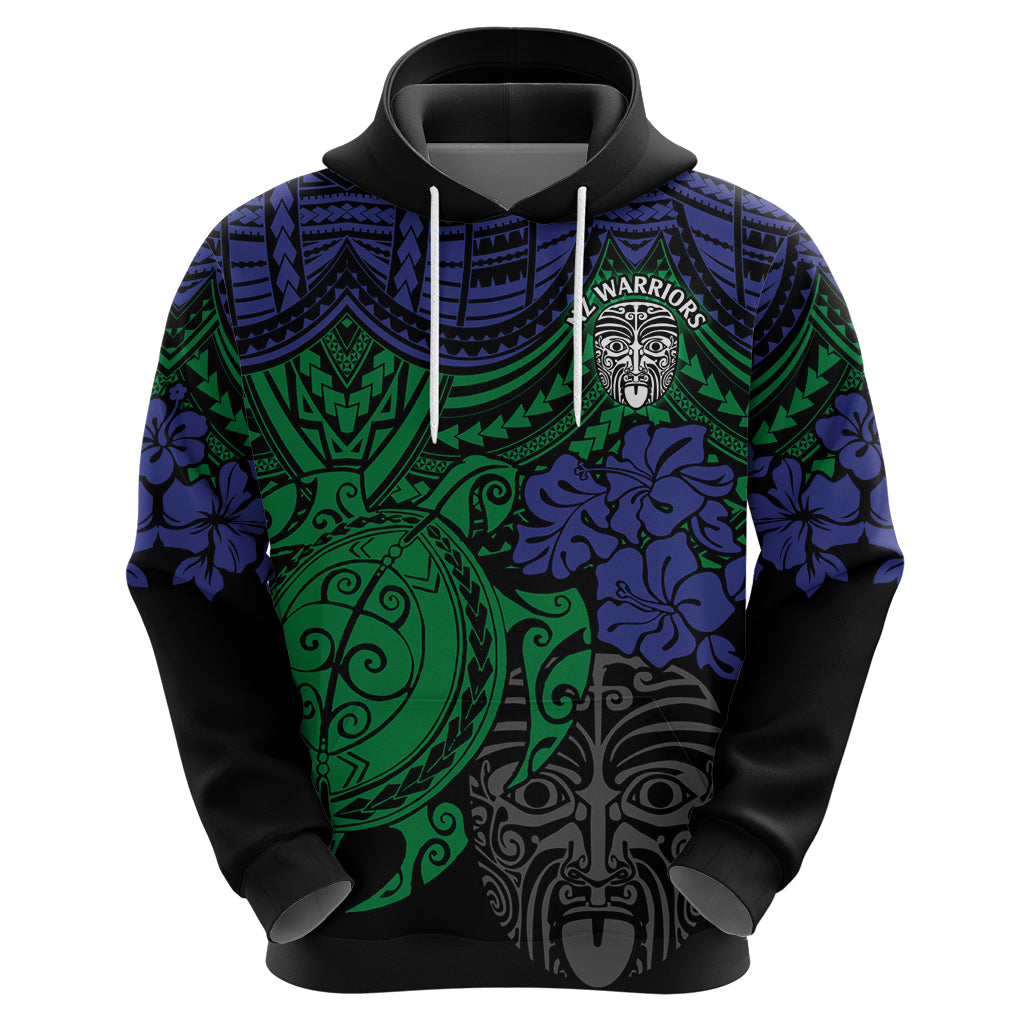 custom-new-zealand-warriors-rugby-hoodie-hibiscus-and-turtle-with-polynesian-pattern