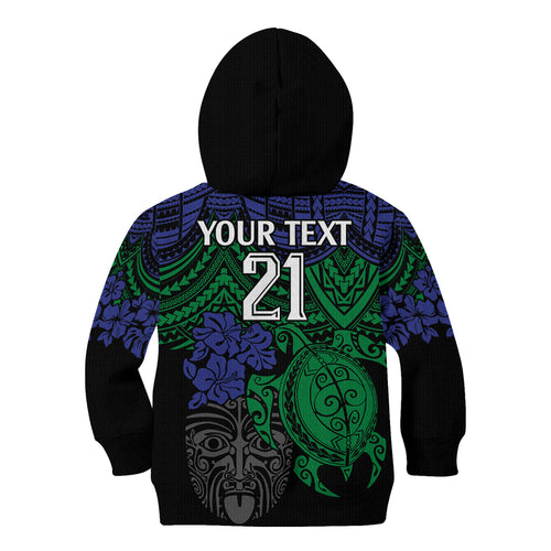 custom-new-zealand-warriors-rugby-kid-hoodie-hibiscus-and-turtle-with-polynesian-pattern