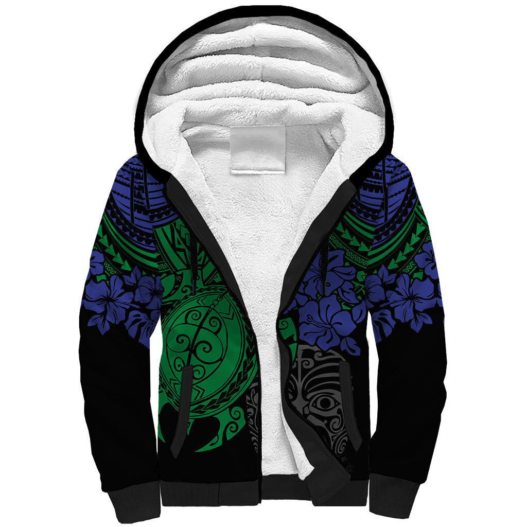 custom-new-zealand-warriors-rugby-sherpa-hoodie-hibiscus-and-turtle-with-polynesian-pattern