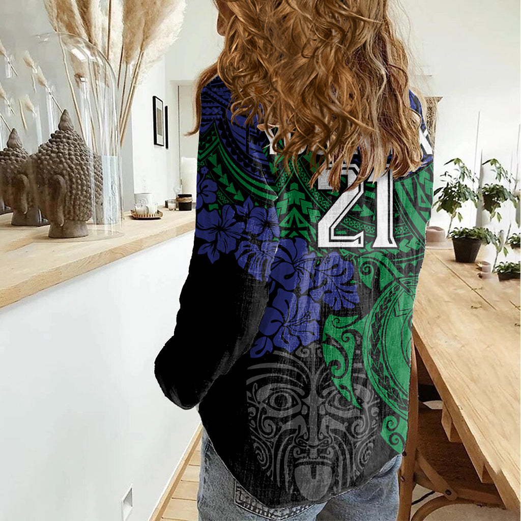 custom-new-zealand-warriors-rugby-women-casual-shirt-hibiscus-and-turtle-with-polynesian-pattern