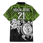 custom-raiders-rugby-family-matching-mermaid-dress-and-hawaiian-shirt-canberra-hibiscus-and-turtle-with-polynesian-pattern