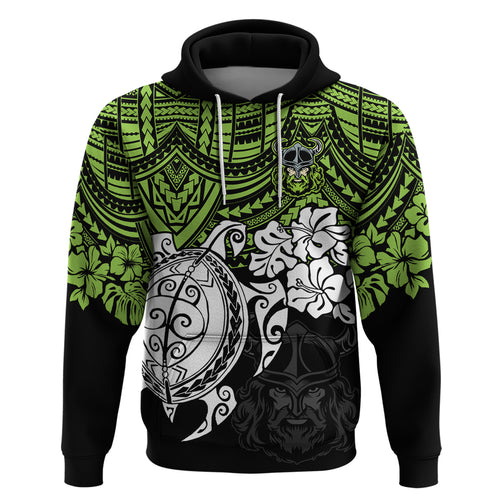 custom-raiders-rugby-hoodie-canberra-hibiscus-and-turtle-with-polynesian-pattern