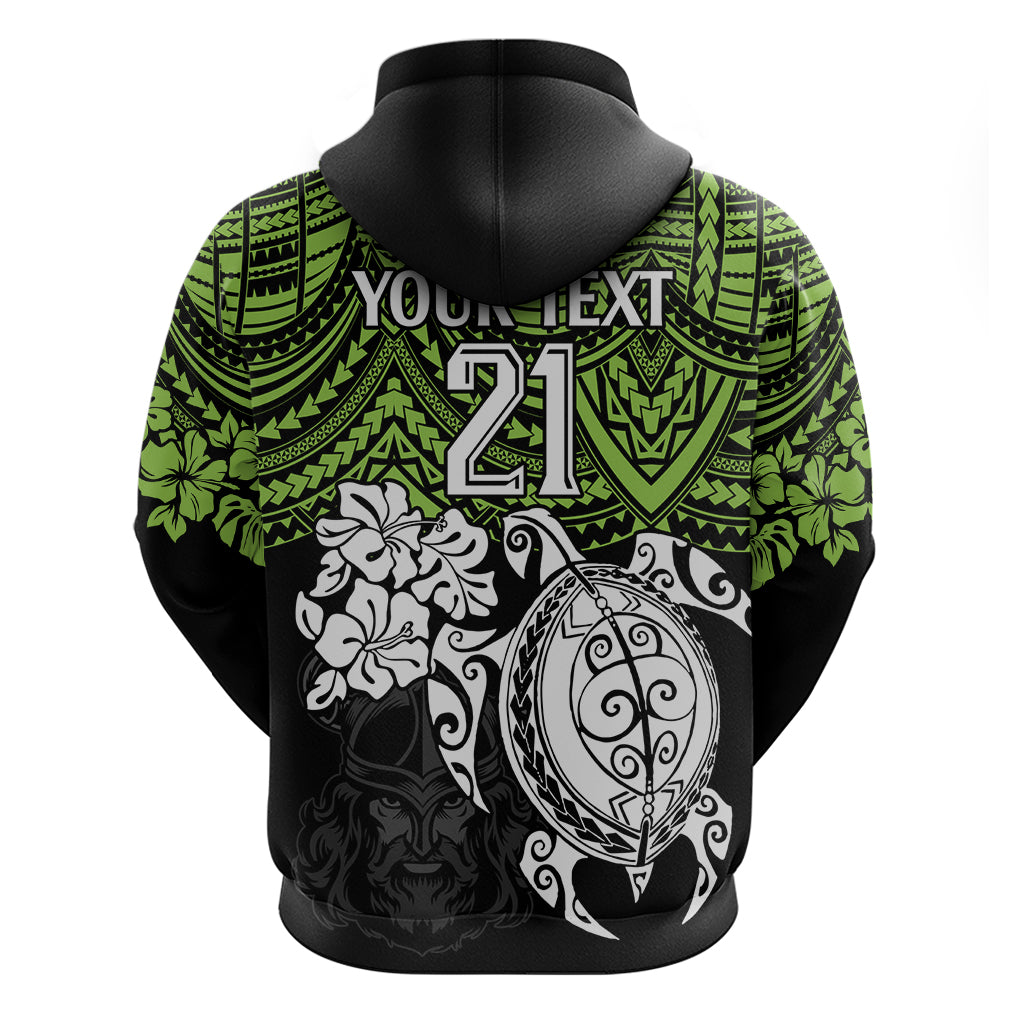 custom-raiders-rugby-hoodie-canberra-hibiscus-and-turtle-with-polynesian-pattern