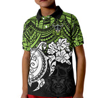 custom-raiders-rugby-kid-polo-shirt-canberra-hibiscus-and-turtle-with-polynesian-pattern
