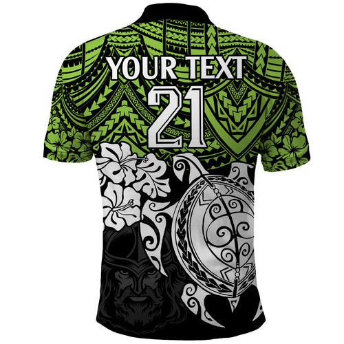 custom-raiders-rugby-polo-shirt-canberra-hibiscus-and-turtle-with-polynesian-pattern