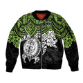 custom-raiders-rugby-sleeve-zip-bomber-jacket-canberra-hibiscus-and-turtle-with-polynesian-pattern