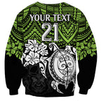 custom-raiders-rugby-sweatshirt-canberra-hibiscus-and-turtle-with-polynesian-pattern