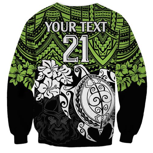 custom-raiders-rugby-sweatshirt-canberra-hibiscus-and-turtle-with-polynesian-pattern